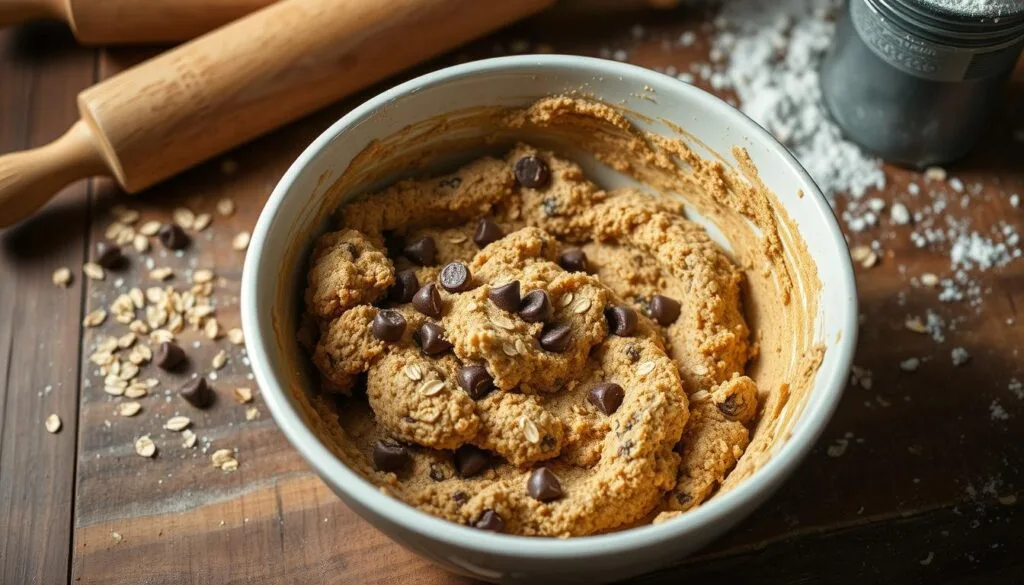 cookie dough resting cookie dough resting